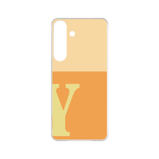 Premium Panel［ Original - initial two tone - Y orange ］