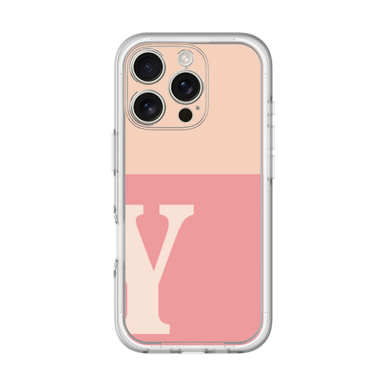 Premium Panel［ Original - initial two tone - Y pink ］