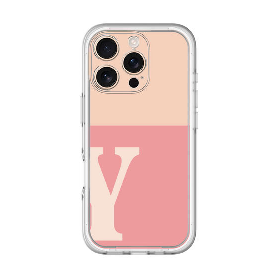 Premium Panel［ Original - initial two tone - Y pink ］