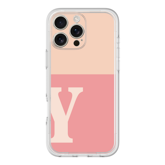 Premium Panel［ Original - initial two tone - Y pink ］