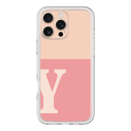 Premium Panel［ Original - initial two tone - Y pink ］