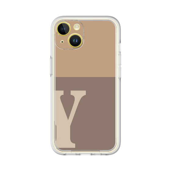 Premium Panel［ Original - initial two tone - Y brown ］
