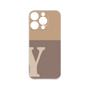 Premium Panel［ Original - initial two tone - Y brown ］