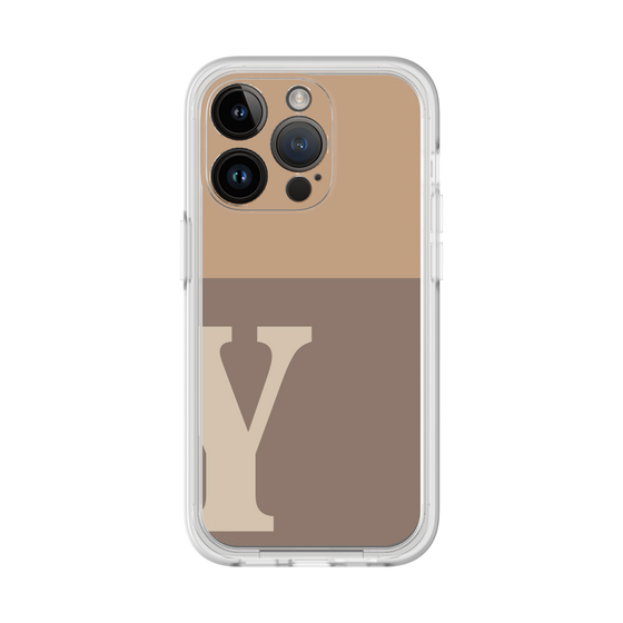 Premium Panel［ Original - initial two tone - Y brown ］