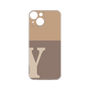 Premium Panel［ Original - initial two tone - Y brown ］