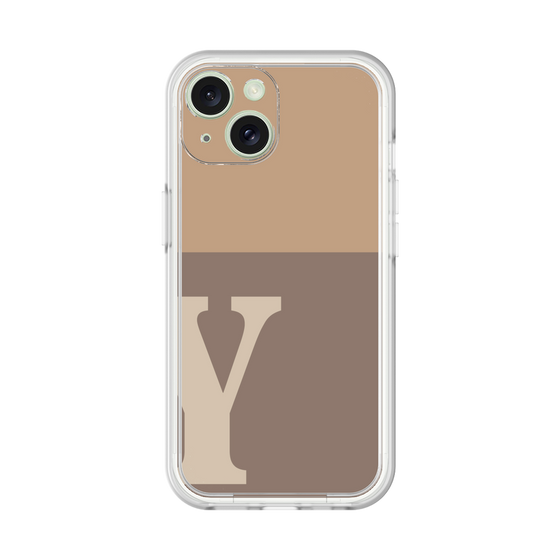 Premium Panel［ Original - initial two tone - Y brown ］