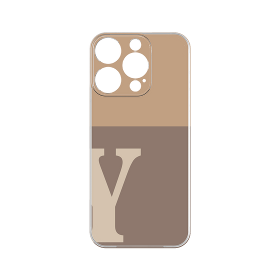 Premium Panel［ Original - initial two tone - Y brown ］