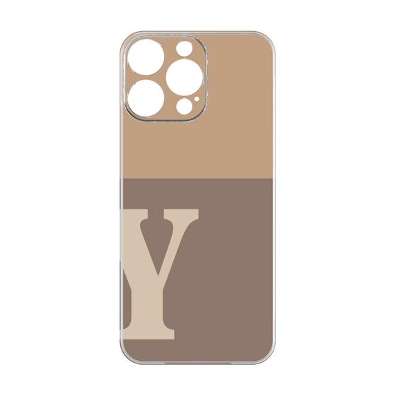 Premium Panel［ Original - initial two tone - Y brown ］