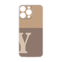 Premium Panel［ Original - initial two tone - Y brown ］