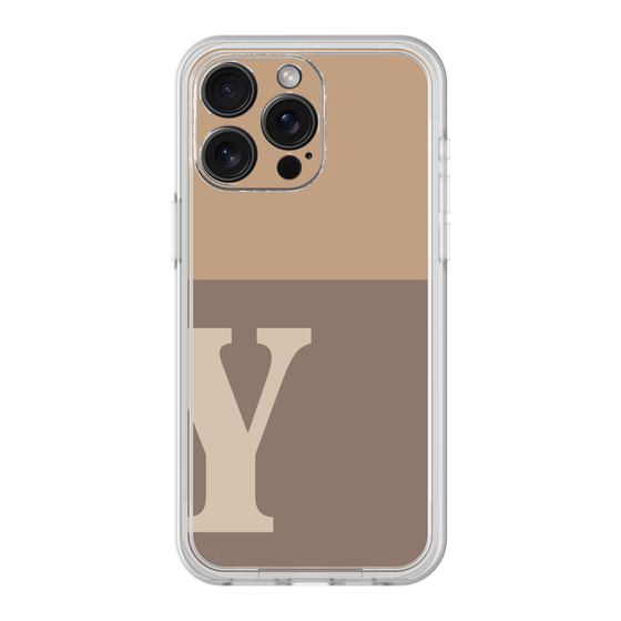 Premium Panel［ Original - initial two tone - Y brown ］