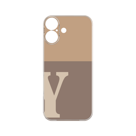 Premium Panel［ Original - initial two tone - Y brown ］