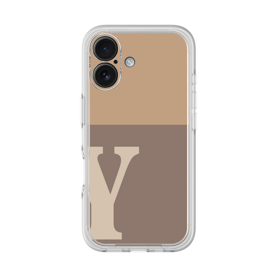 Premium Panel［ Original - initial two tone - Y brown ］