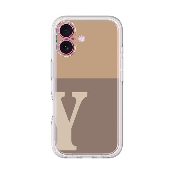 Premium Panel［ Original - initial two tone - Y brown ］