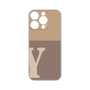 Premium Panel［ Original - initial two tone - Y brown ］