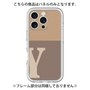 Premium Panel［ Original - initial two tone - Y brown ］