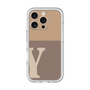 Premium Panel［ Original - initial two tone - Y brown ］