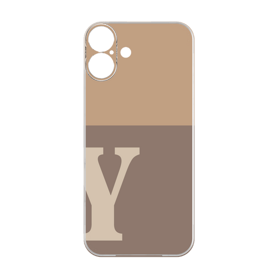 Premium Panel［ Original - initial two tone - Y brown ］