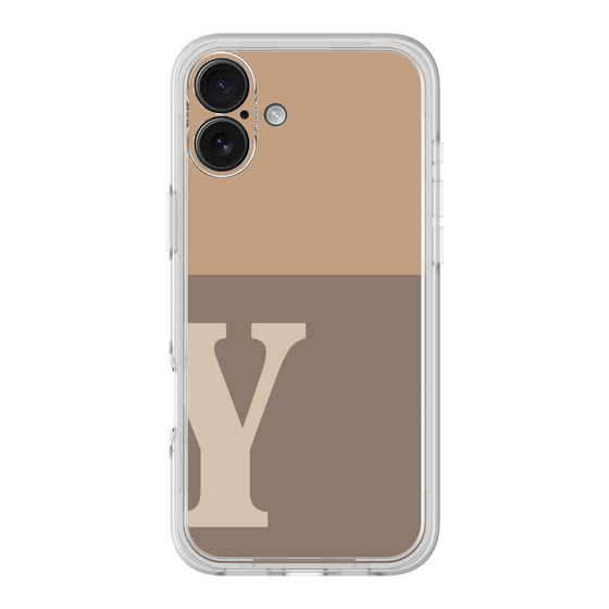 Premium Panel［ Original - initial two tone - Y brown ］