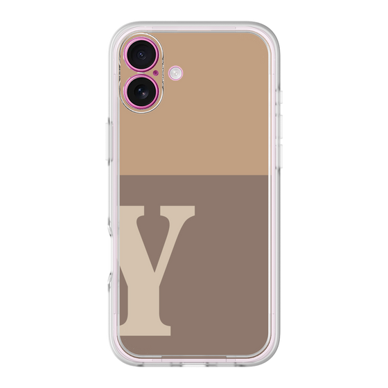 Premium Panel［ Original - initial two tone - Y brown ］