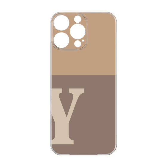 Premium Panel［ Original - initial two tone - Y brown ］