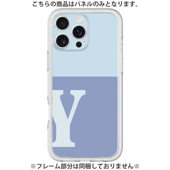 Premium Panel［ Original - initial two tone - Y blue ］