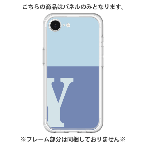 Premium Panel［ Original - initial two tone - Y blue ］