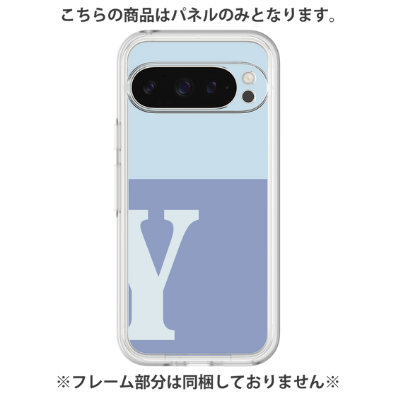 Premium Panel［ Original - initial two tone - Y blue ］