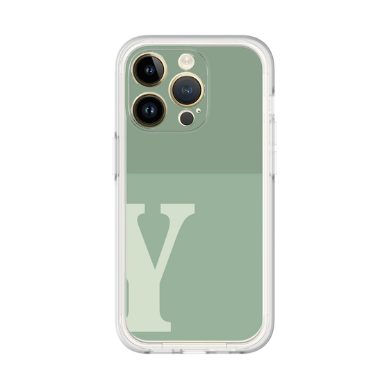 Premium Panel［ Original - initial two tone - Y green ］