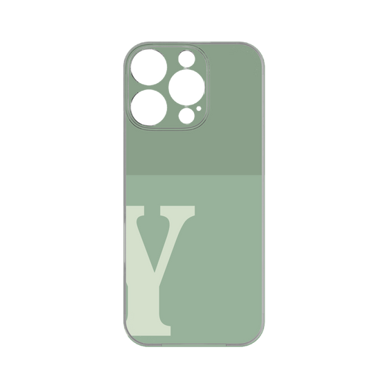 Premium Panel［ Original - initial two tone - Y green ］