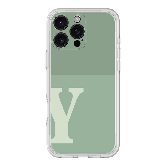 Premium Panel［ Original - initial two tone - Y green ］