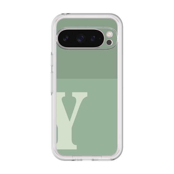 Premium Panel［ Original - initial two tone - Y green ］