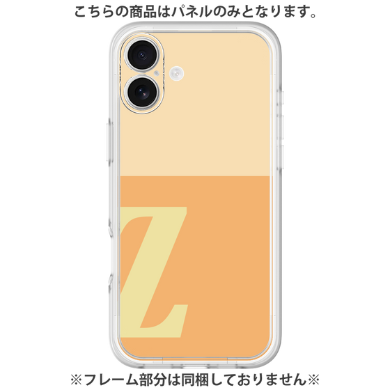 Premium Panel［ Original - initial two tone - Z orange ］