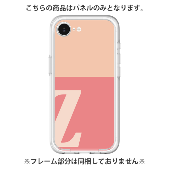 Premium Panel［ Original - initial two tone - Z pink ］