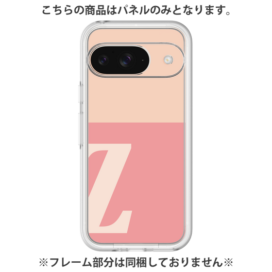 Premium Panel［ Original - initial two tone - Z pink ］