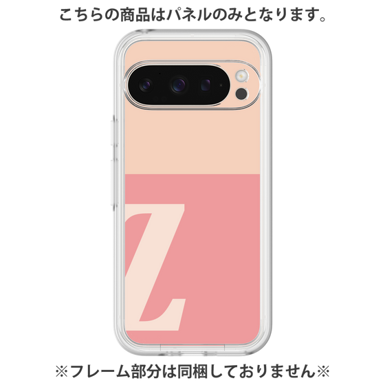 Premium Panel［ Original - initial two tone - Z pink ］