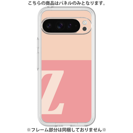 Premium Panel［ Original - initial two tone - Z pink ］