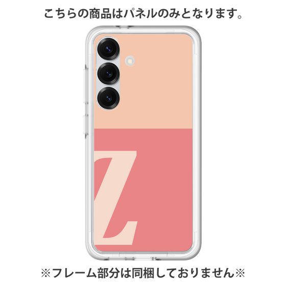 Premium Panel［ Original - initial two tone - Z pink ］