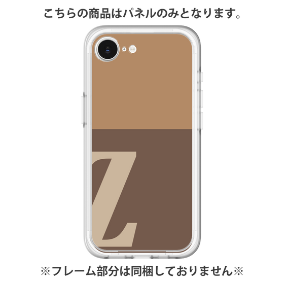 Premium Panel［ Original - initial two tone - Z brown ］