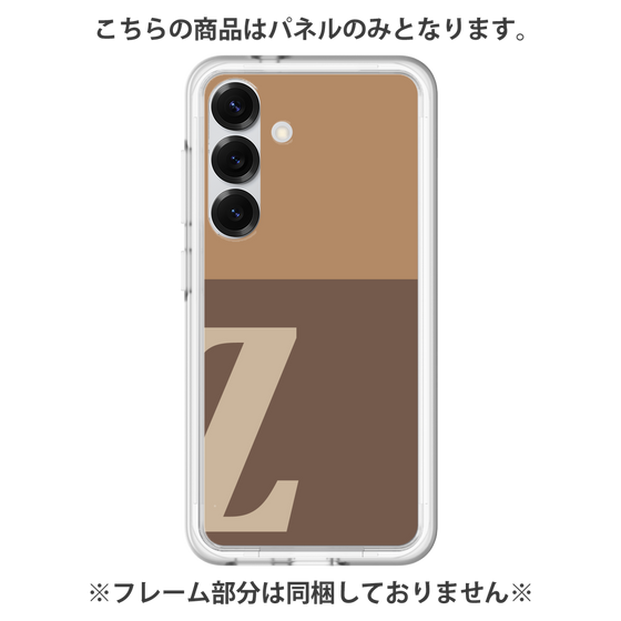 Premium Panel［ Original - initial two tone - Z brown ］