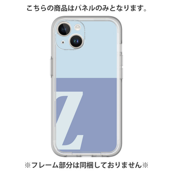 Premium Panel［ Original - initial two tone - Z blue ］
