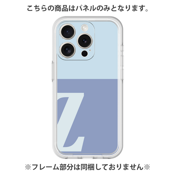 Premium Panel［ Original - initial two tone - Z blue ］