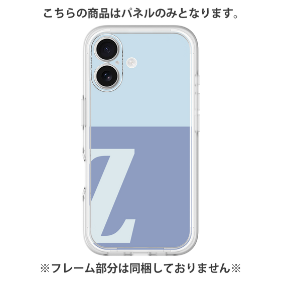 Premium Panel［ Original - initial two tone - Z blue ］