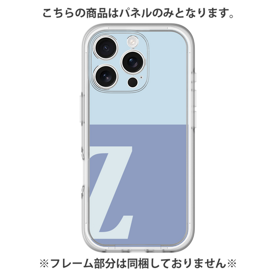Premium Panel［ Original - initial two tone - Z blue ］