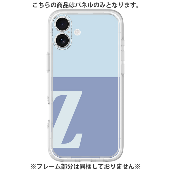 Premium Panel［ Original - initial two tone - Z blue ］