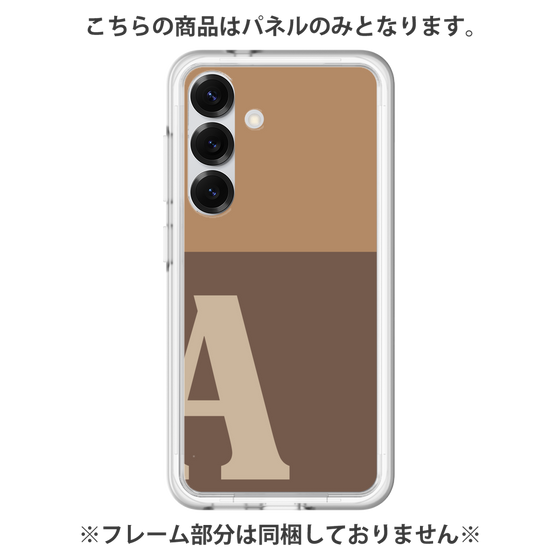 Premium Panel［ Original - initial two tone - A brown ］