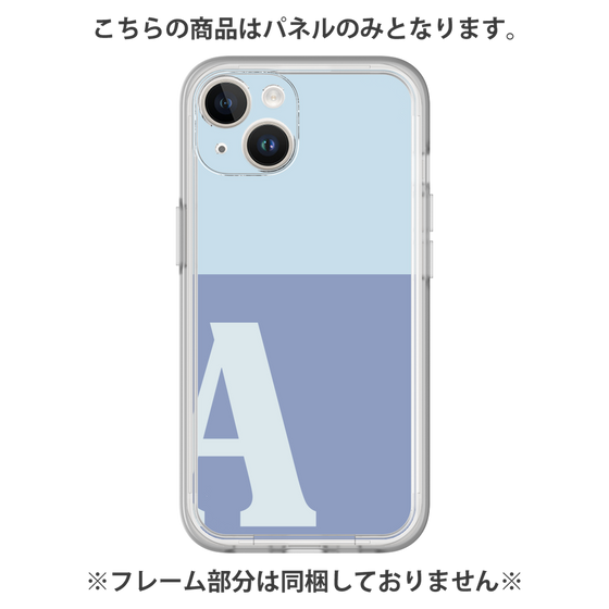 Premium Panel［ Original - initial two tone - A blue ］