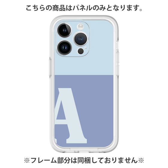 Premium Panel［ Original - initial two tone - A blue ］