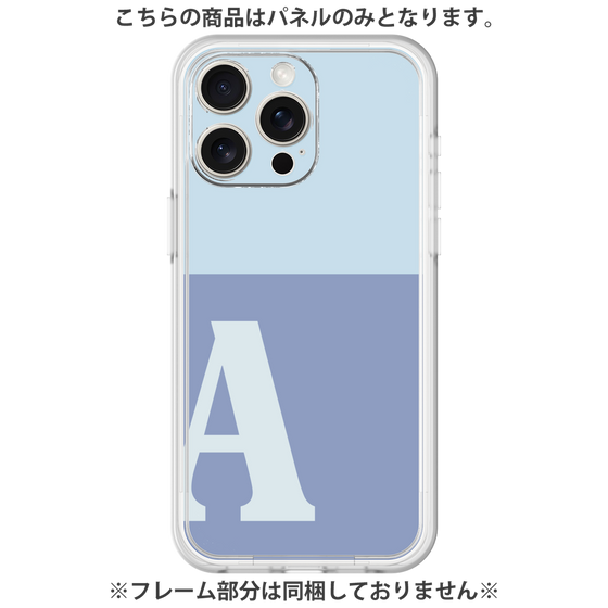 Premium Panel［ Original - initial two tone - A blue ］