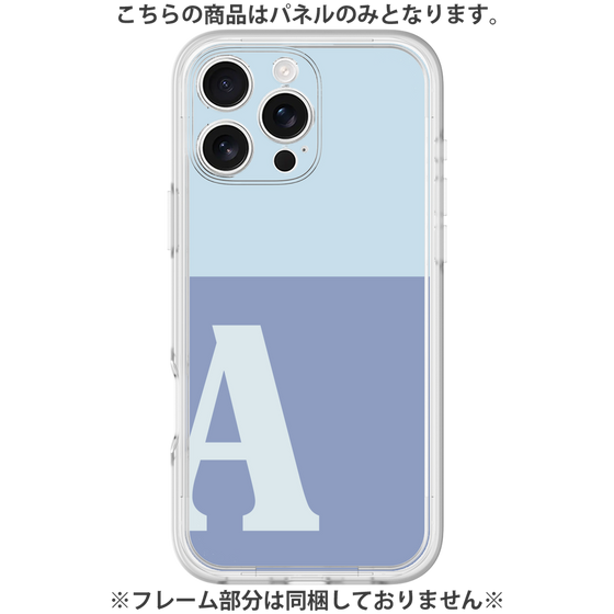 Premium Panel［ Original - initial two tone - A blue ］