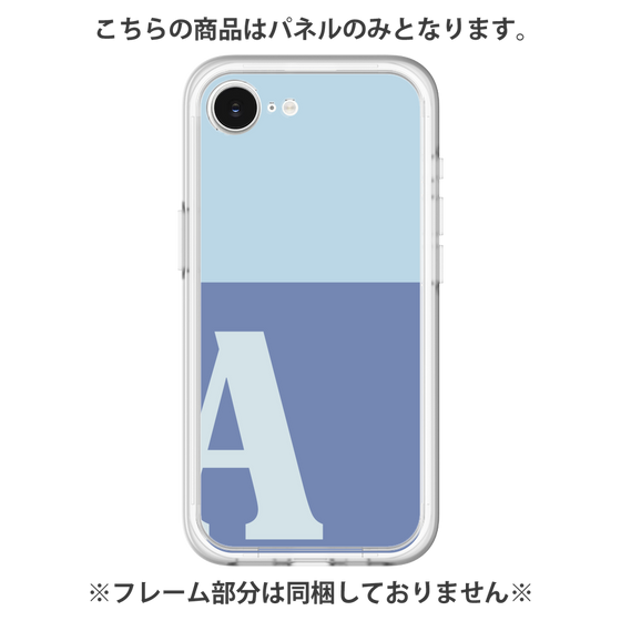 Premium Panel［ Original - initial two tone - A blue ］